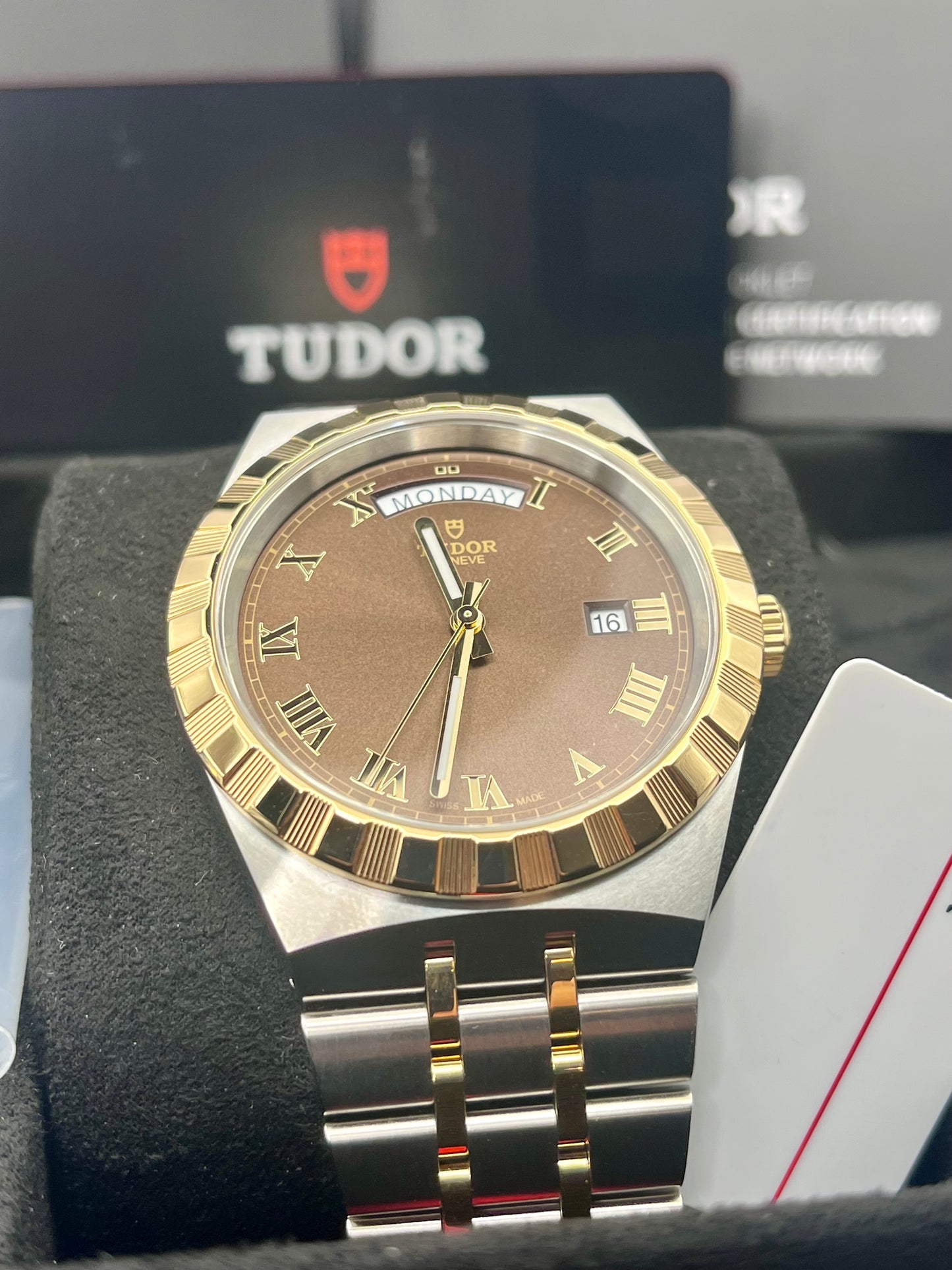 March 2026 TUDOR Royal Day/Date Steel & Gold Choc Dial 28603 41mm