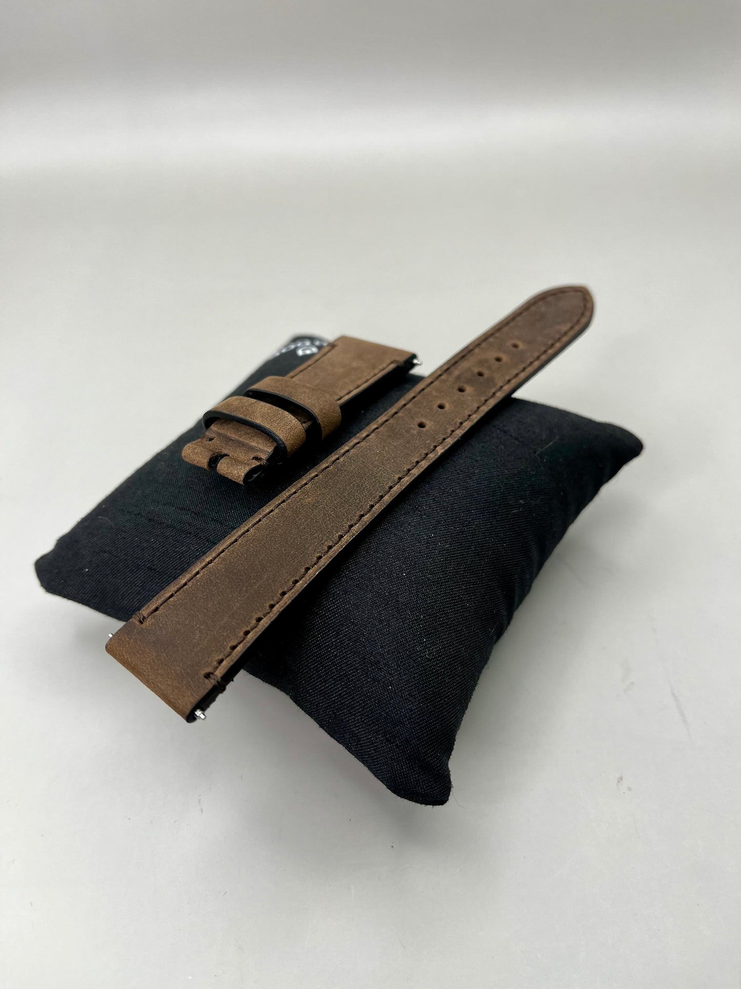 New/Unworn Genuine TUDOR Dark Brown Leather Strap 20mm