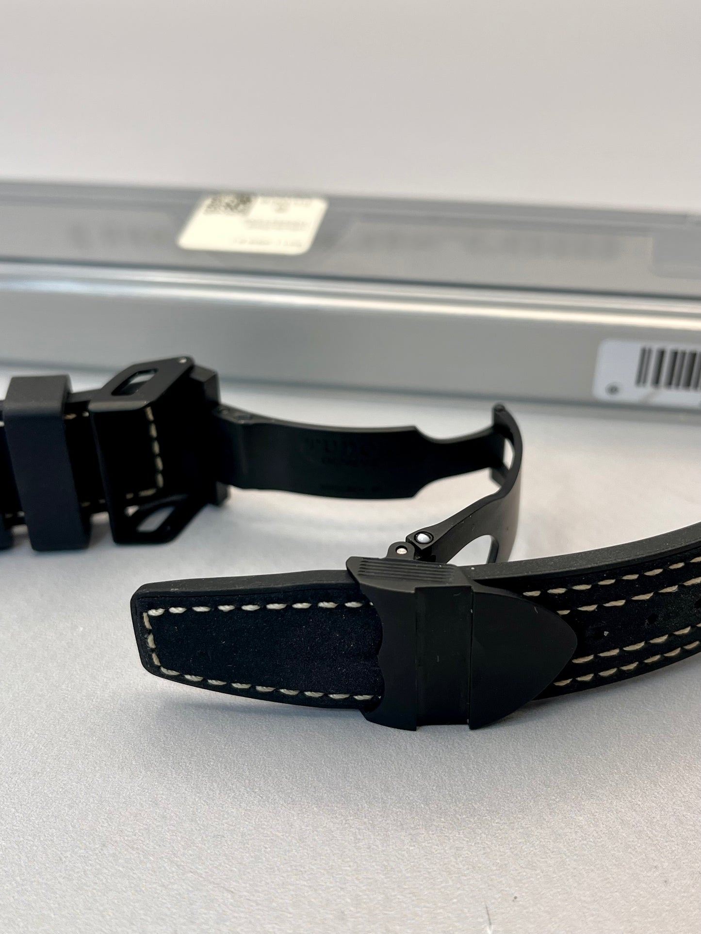 TUDOR OEM 22mm Hybrid Strap + OEM Tudor Black 18mm Clasp