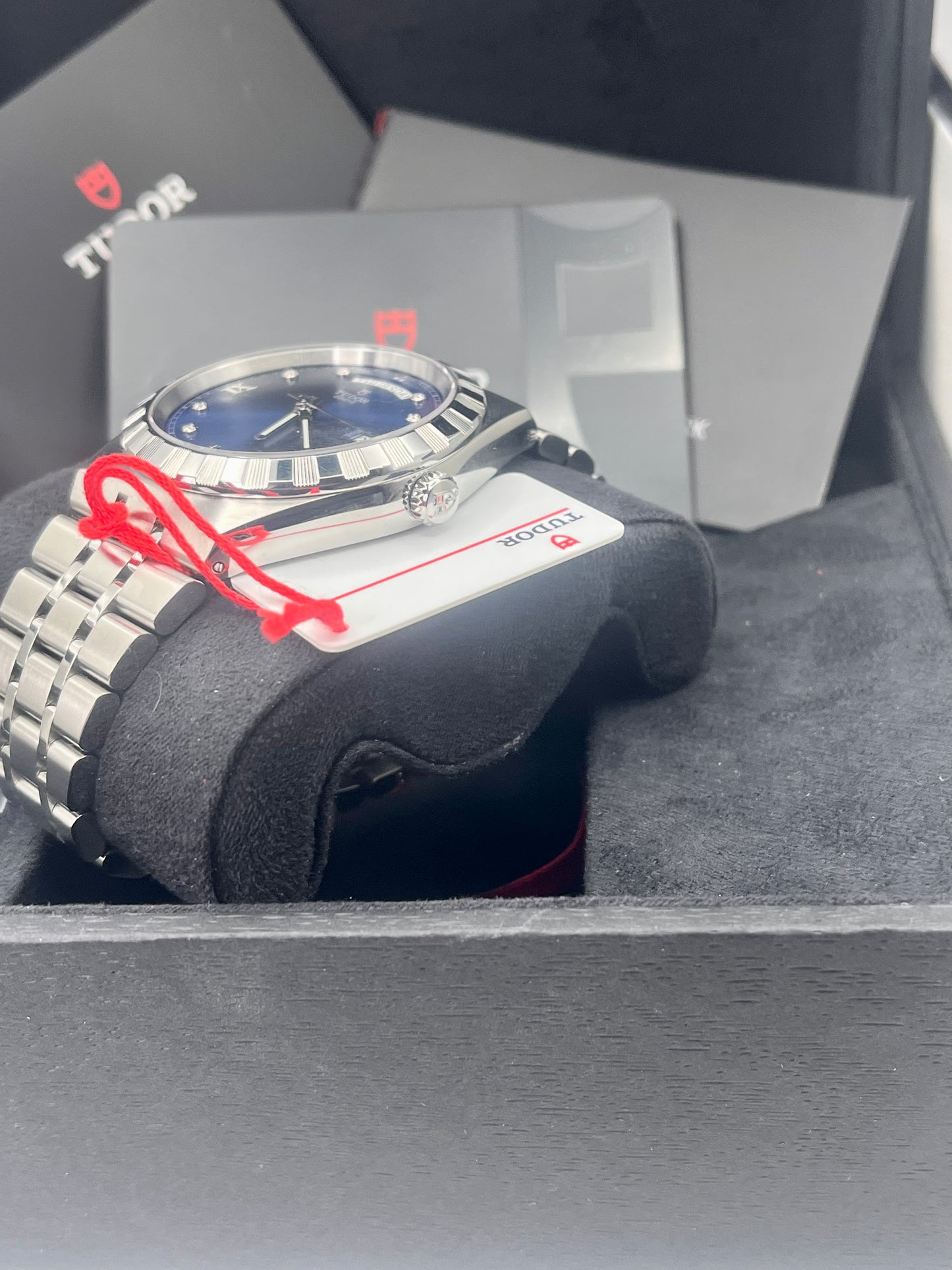 2021 TUDOR Royal - Diamond Dial Day/Date - 41mm - Full Set - Warranty to May 2026