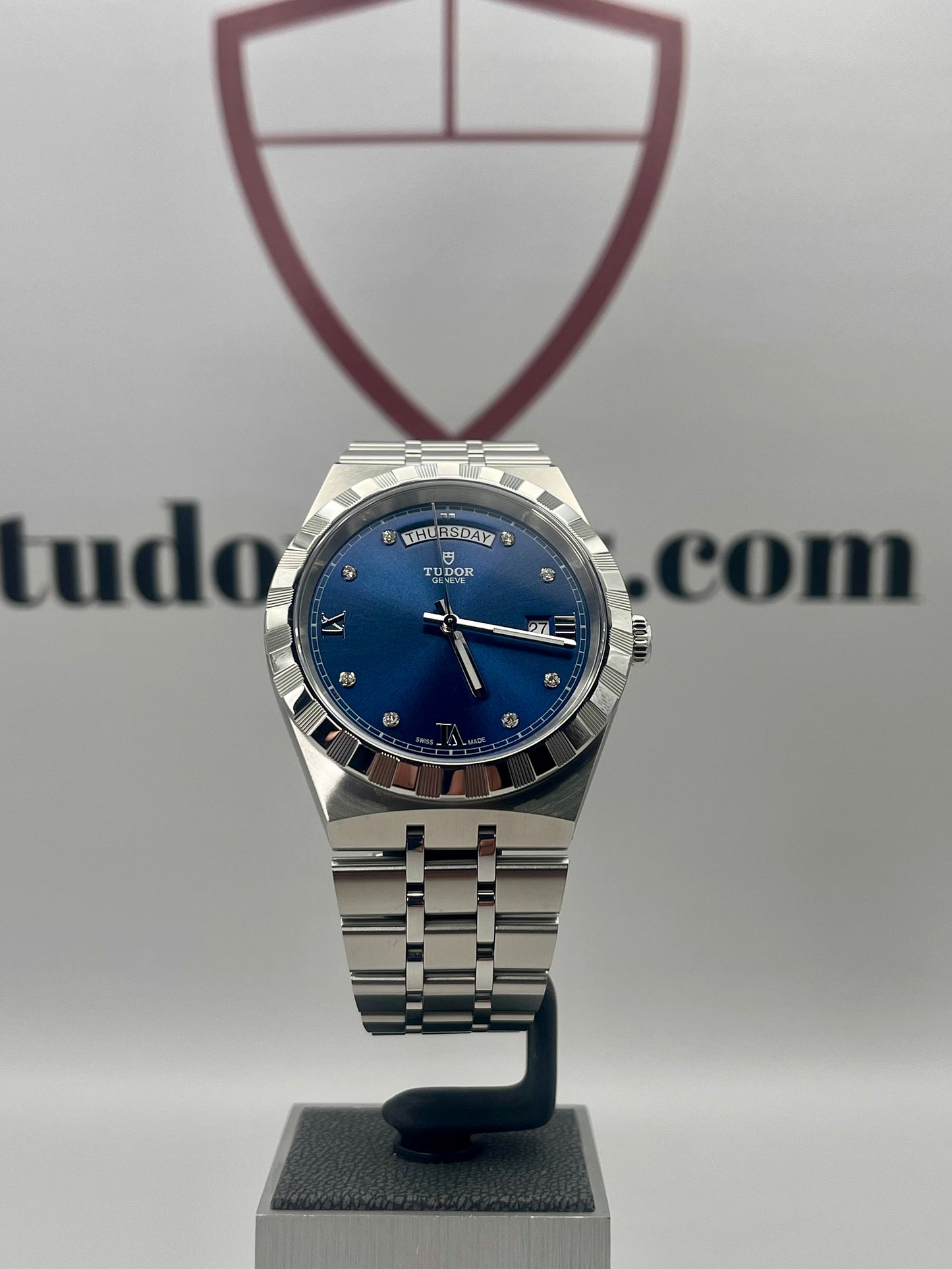 2021 TUDOR Royal - Diamond Dial Day/Date - 41mm - Full Set - Warranty to May 2026