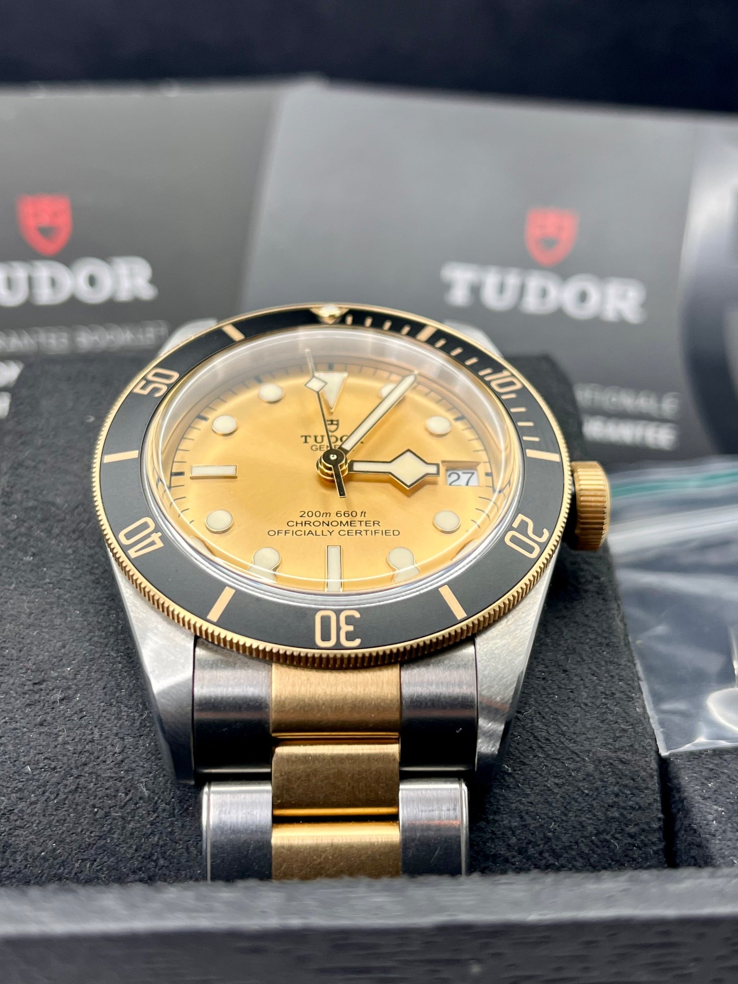 2021 TUDOR Black Bay 41mm Steel & Gold - 79733N - Full Set - Warr'ty to Oct 2026