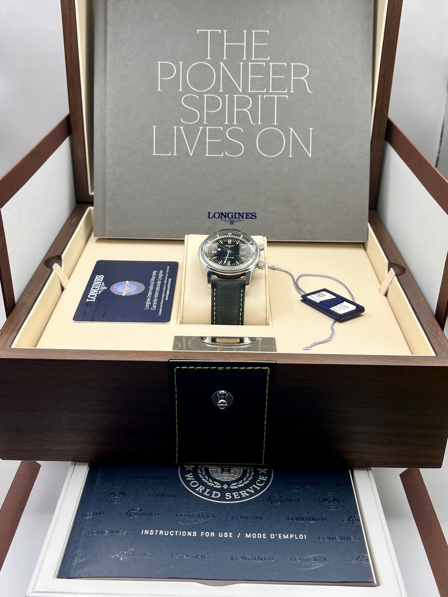 LONGINES Legend Diver - UNWORN - L3.374.4.50.0 - Full Set
