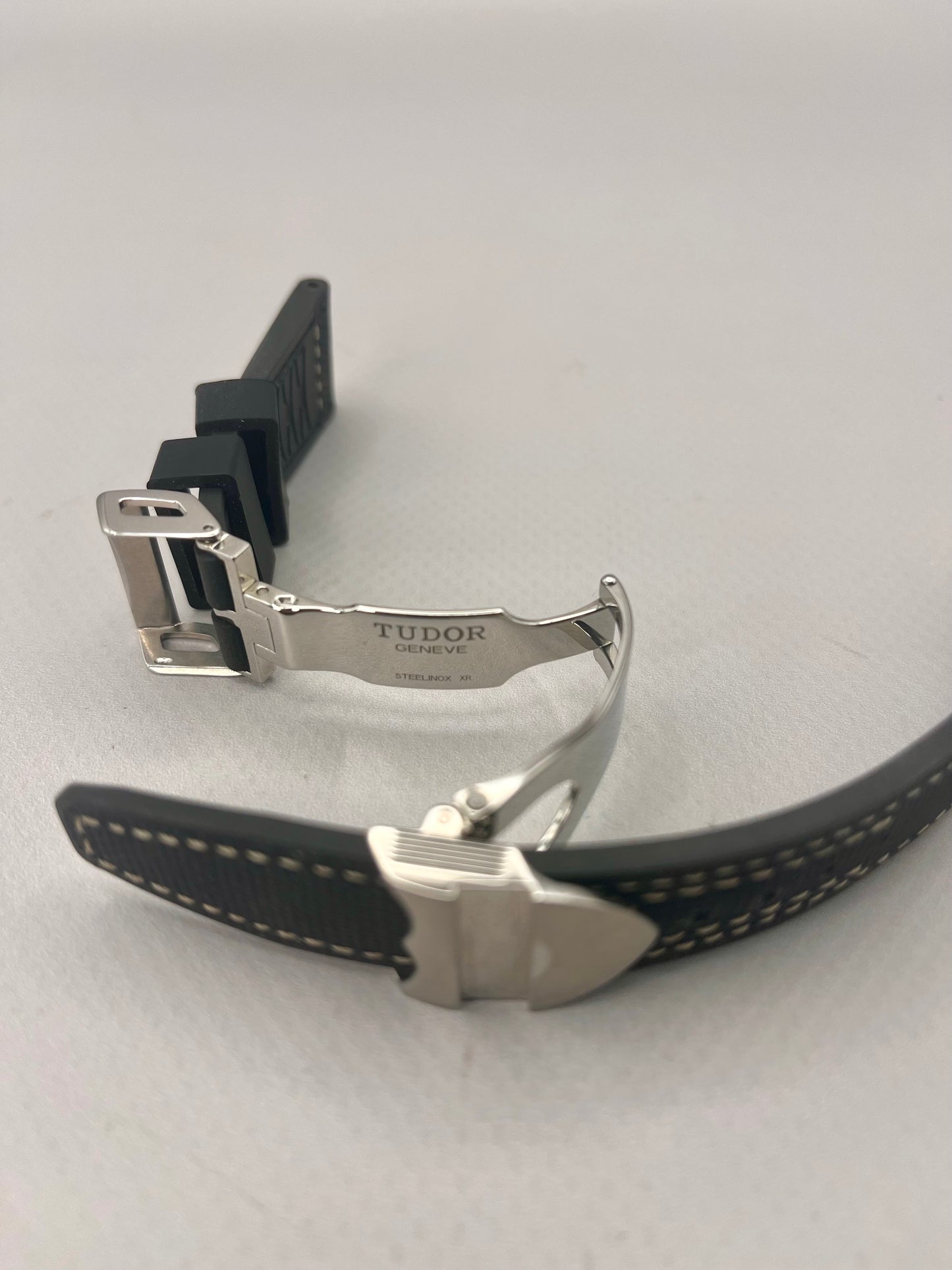 TUDOR OEM 20mm Hybrid Strap + OEM Tudor Stainless 16mm Clasp