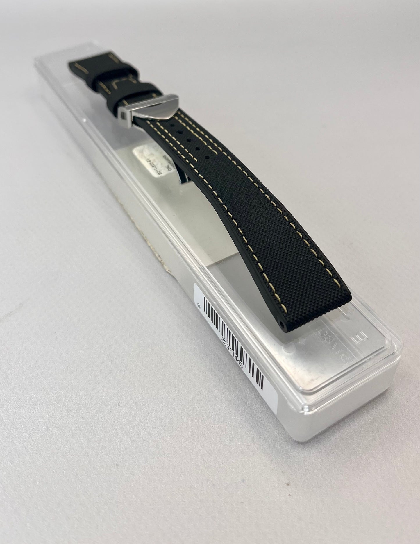 TUDOR OEM 20mm Black Hybrid Strap + OEM Tudor 16mm Clasp