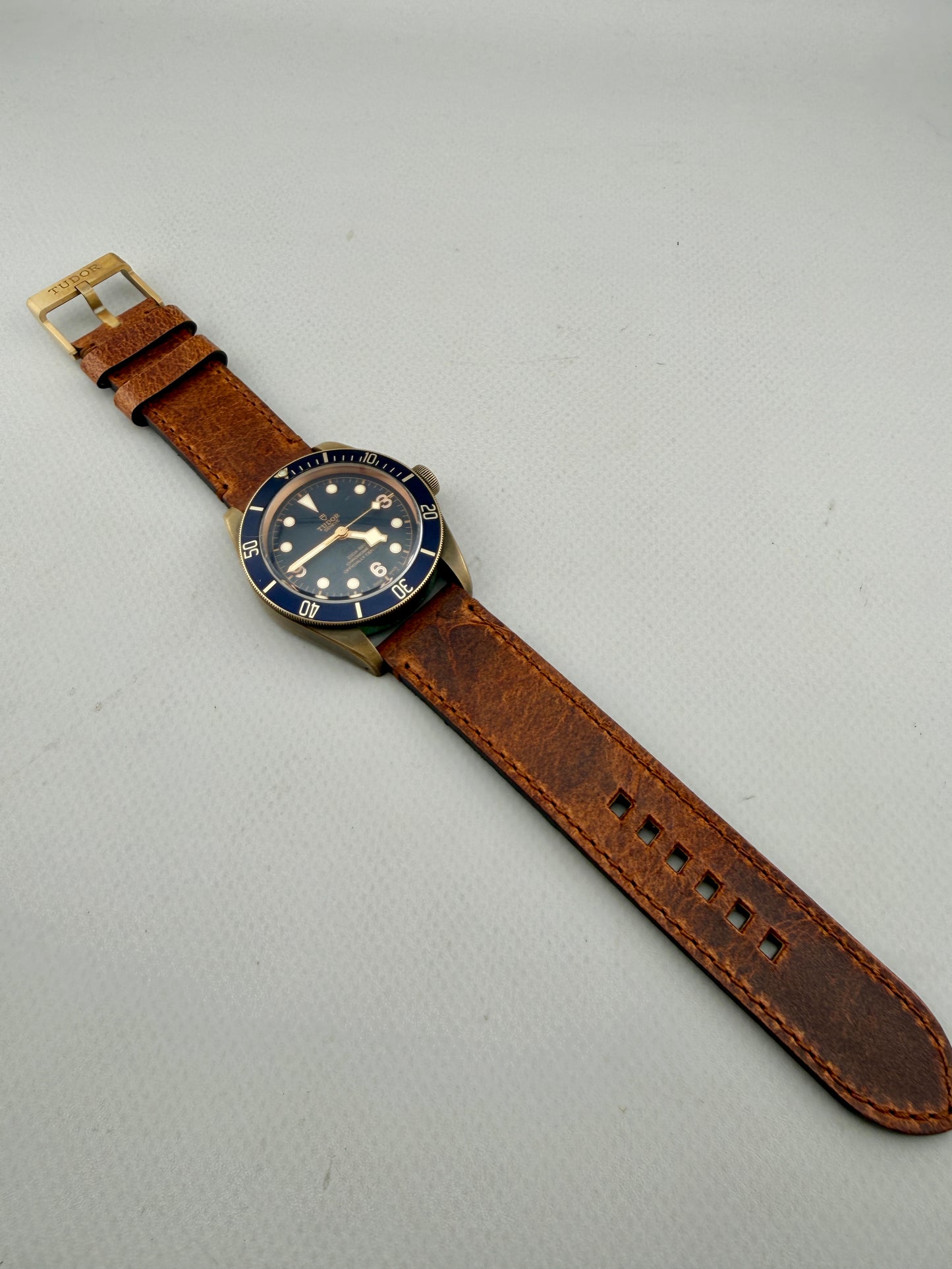 TUDOR Black Bay Bronze Bucherer Ed. 2 Straps 79250BB 43mm Full Set