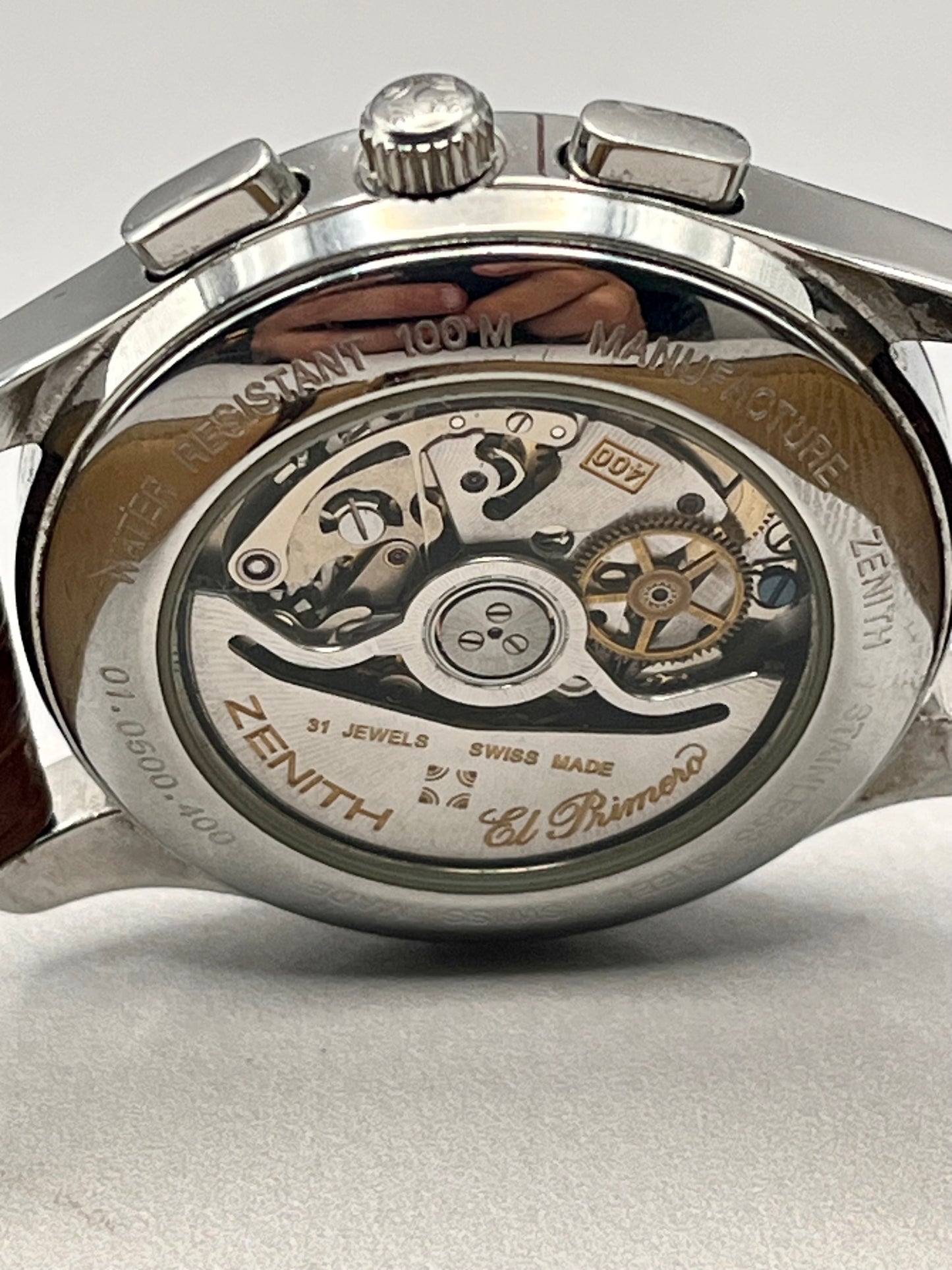 ZENITH El Primero 38mm Chrono - ref 01.0500.400 - Full Set