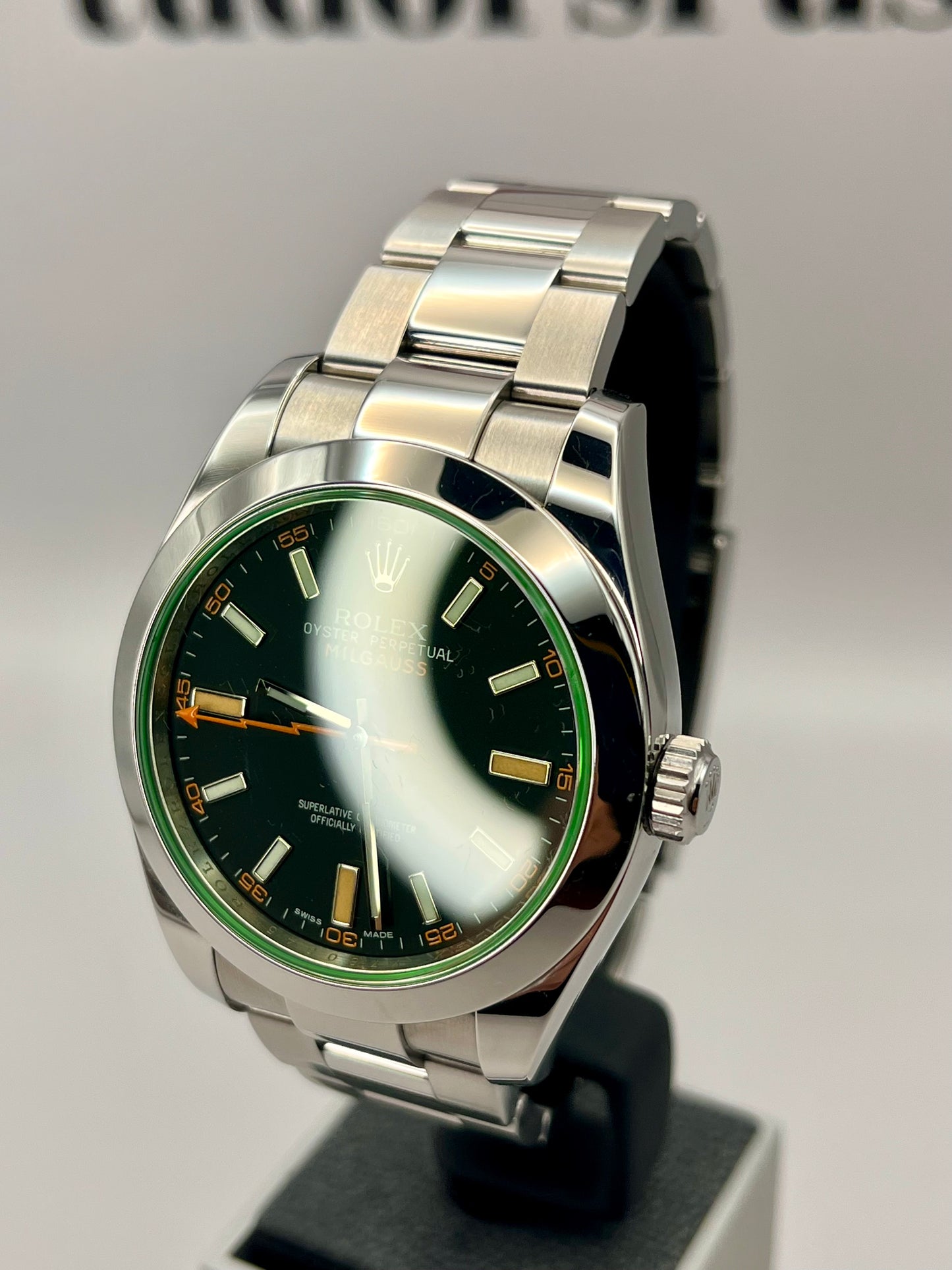 ROLEX Milgauss - 116400GV - 40 mm - Full Set - MINT