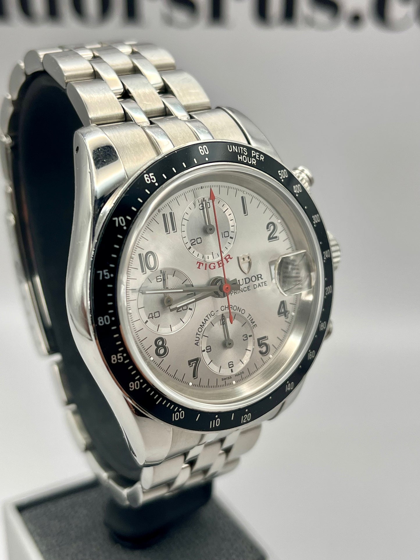 TUDOR 'Tiger' Prince Date Chrono - 79260P - 'Silver Bullet' Dial