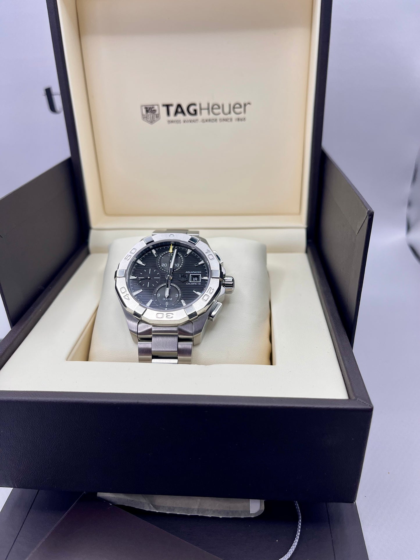 2019 Tag Heuer Aquaracer Calibre 16 Chronograph - CAY2110 - 43mm - Full Set