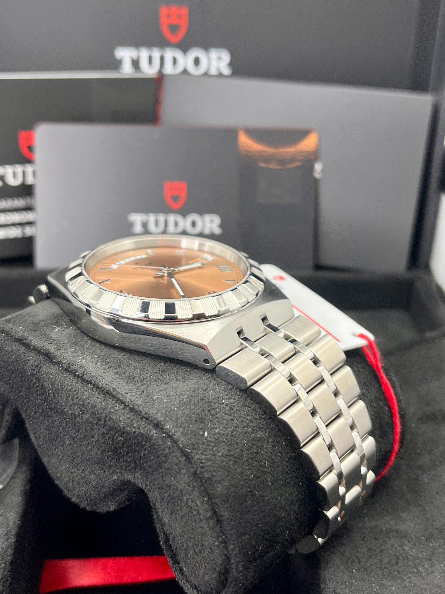 New/Unworn TUDOR Royal Salmon - 28600 - 41 mm - Full Set - Warranty to Mar 2030