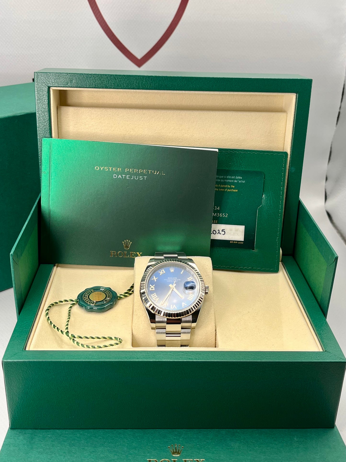 2025 Rolex Datejust 41mm - 126334 - Azzurro Blue - Warranty