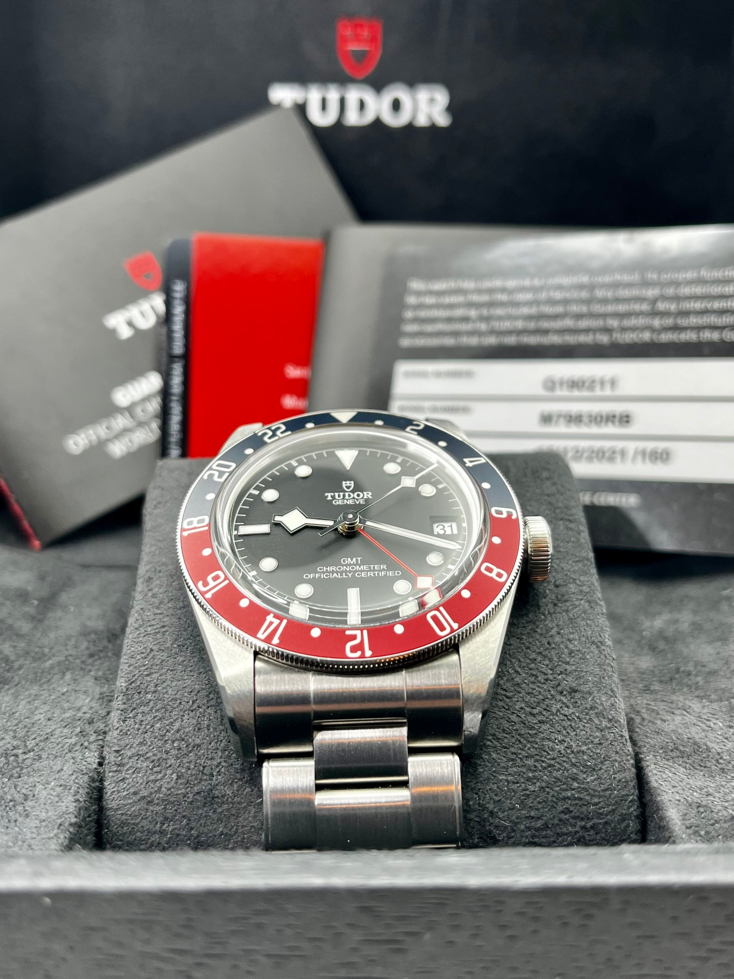 2019 TUDOR 41mm GMT Pepsi - 41mm - Full Set - Serviced + UNCLE Jubilee Strap