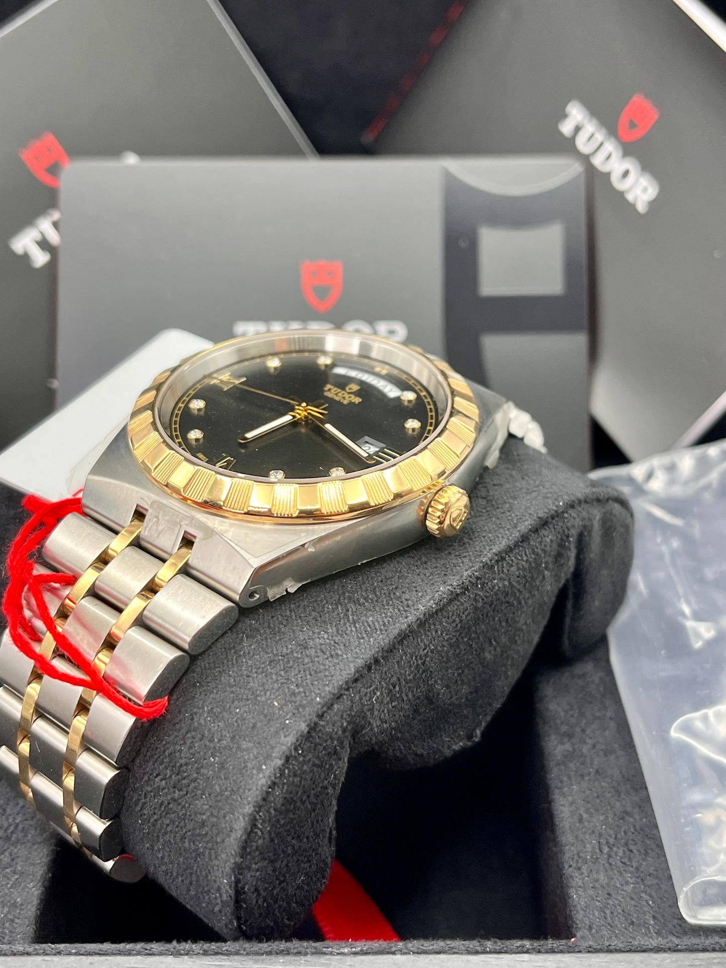 2023 TUDOR Royal Day/Date Diamond - 41mm - 28603 - Full Set - Warranty Apr 2028