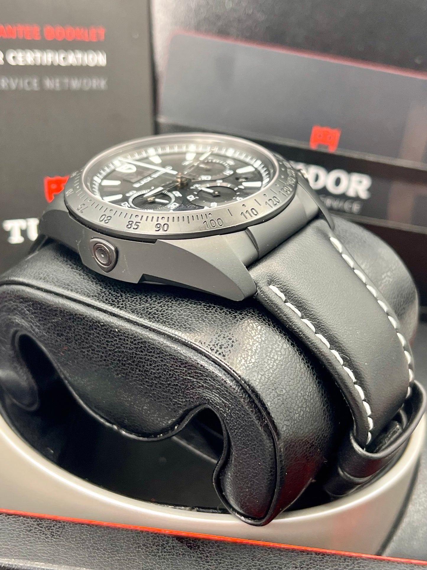 TUDOR Fast Rider Black Shield - 42000CN - Serviced