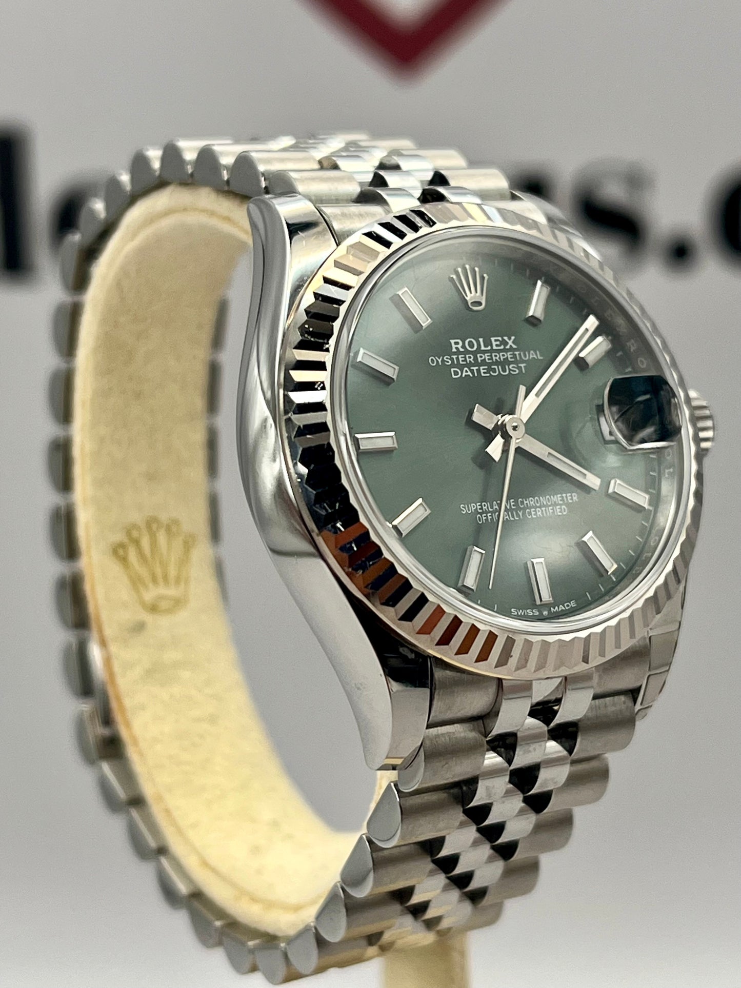 2021 Rolex Datejust 31mm - 278274 - Mint Green - Full Set - Warranty to 2031