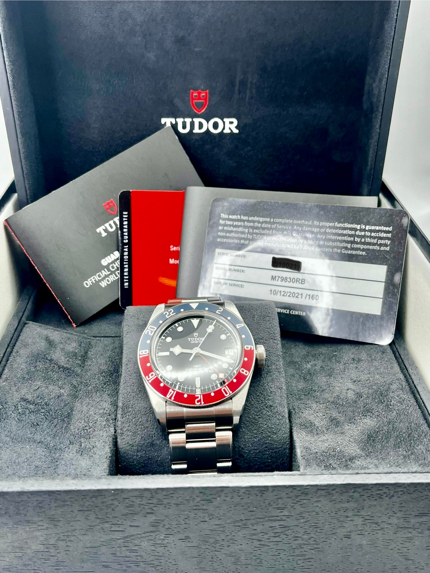 2019 TUDOR 41mm GMT Pepsi - 41mm - Full Set - Serviced + UNCLE Jubilee Strap