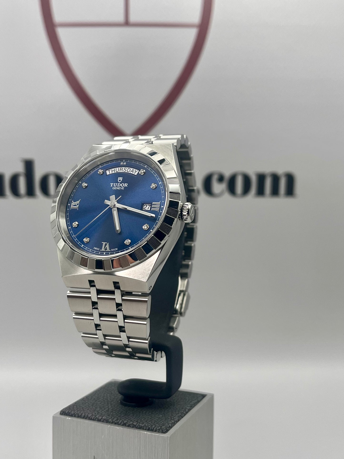 2021 TUDOR Royal - Diamond Dial Day/Date - 41mm - Full Set - Warranty to May 2026