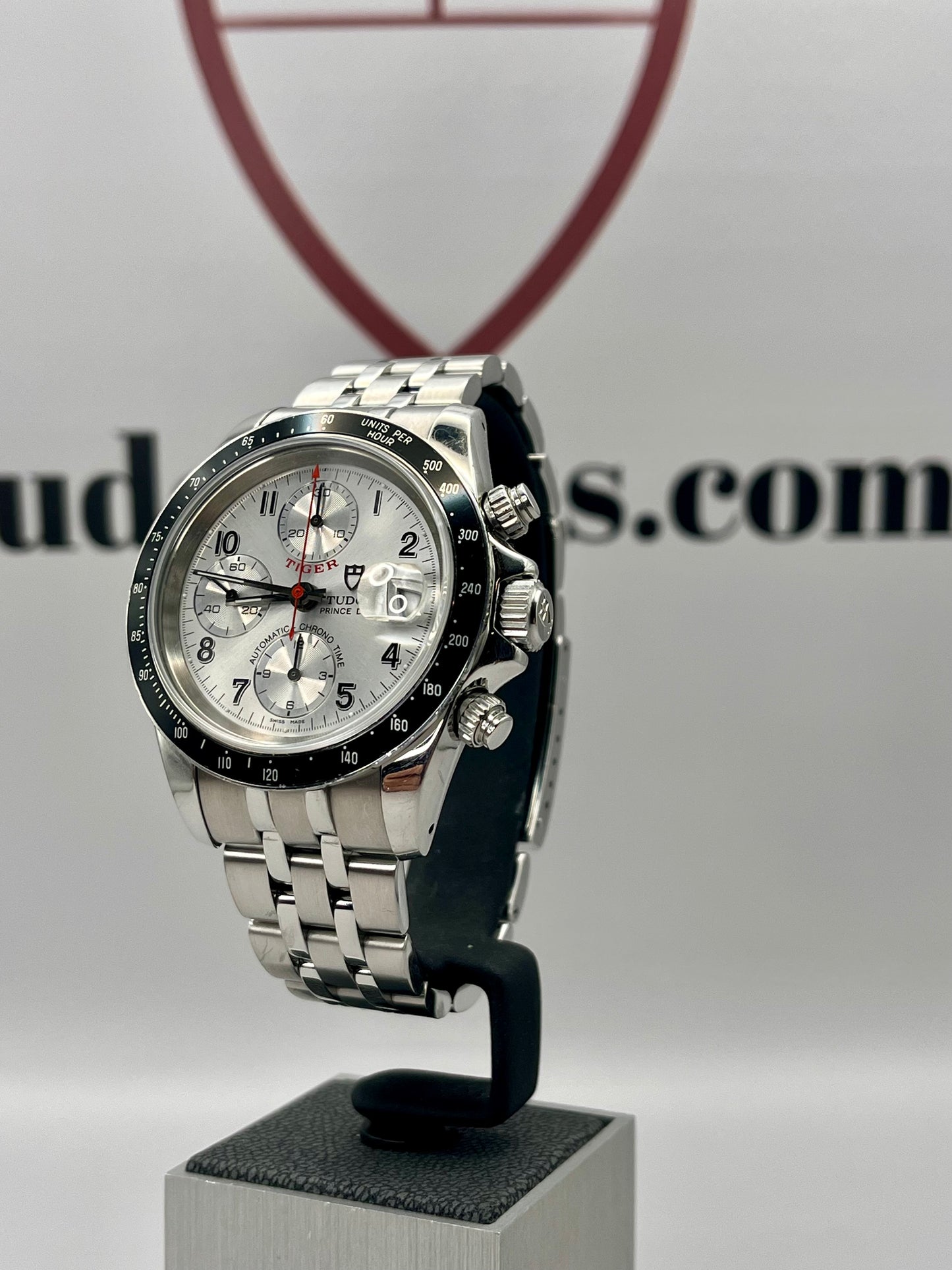 TUDOR 'Tiger' Prince Date Chrono - 79260P - 'Silver Bullet' Dial
