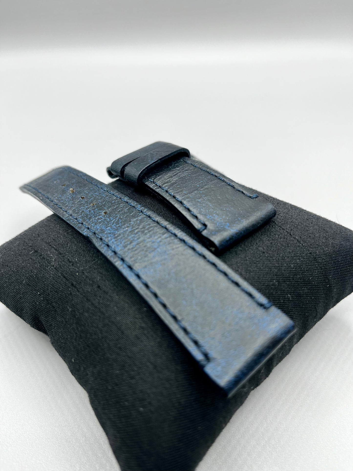 New/Unworn Genuine TUDOR Blue Leather Strap 22mm