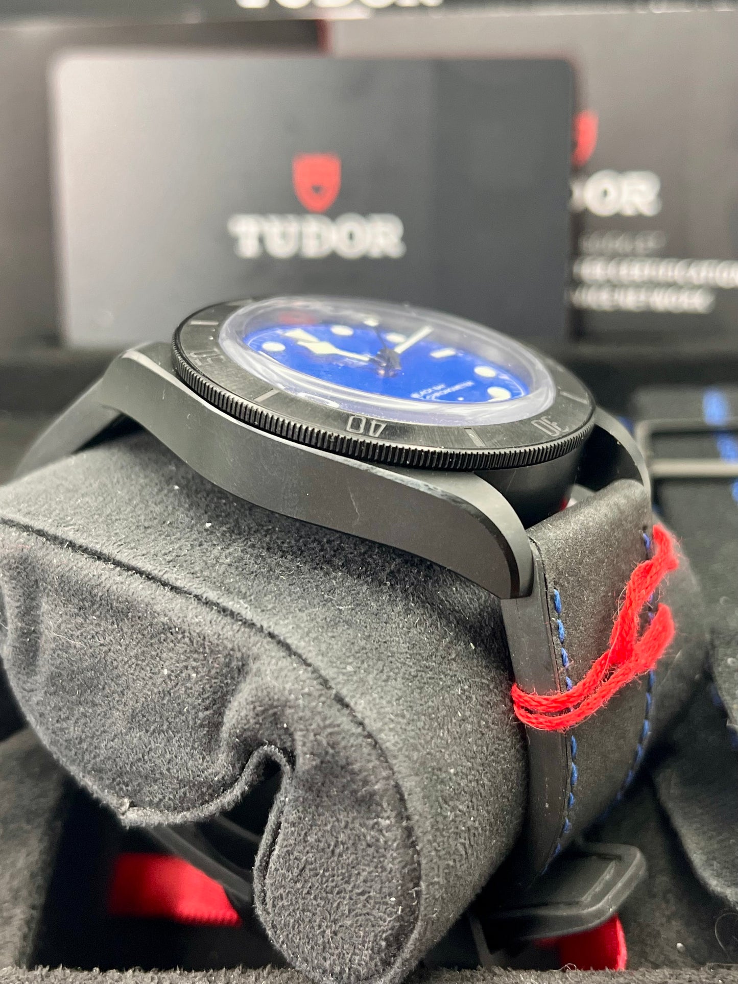2024 TUDOR Black Bay Ceramic Blue F1 - 79210CNU - 41mm - Warranty Jul 2029
