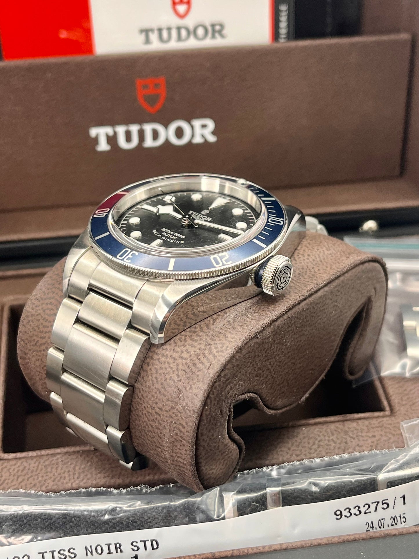 2015 TUDOR Black Bay 79220B 'Smiley ' - 41mm - Full Set - Beautiful Condition
