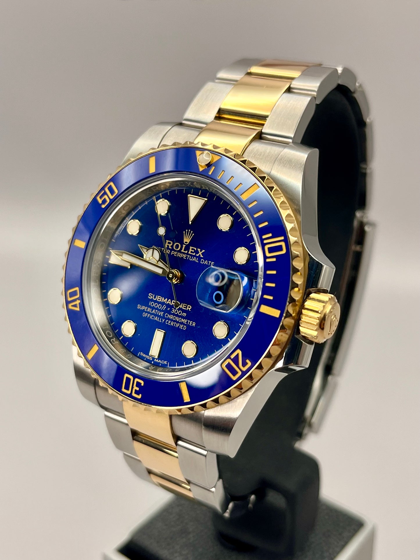 2020 ROLEX Submariner 'Bluesy' - 116613LB - 40mm - Full Set