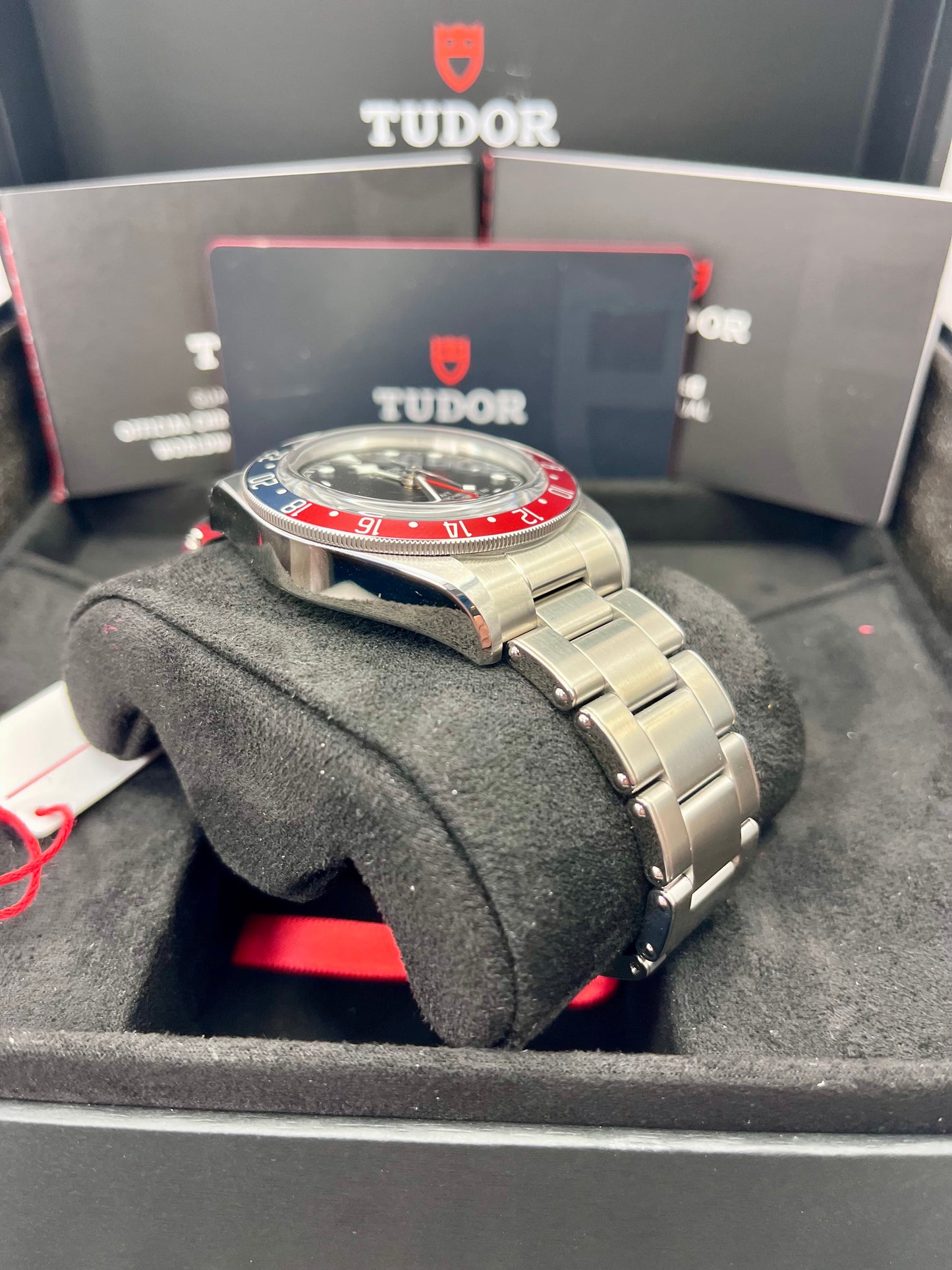 FEB 2026 UNWORN TUDOR Black Bay GMT Pepsi 41mm 79830RB Full Set