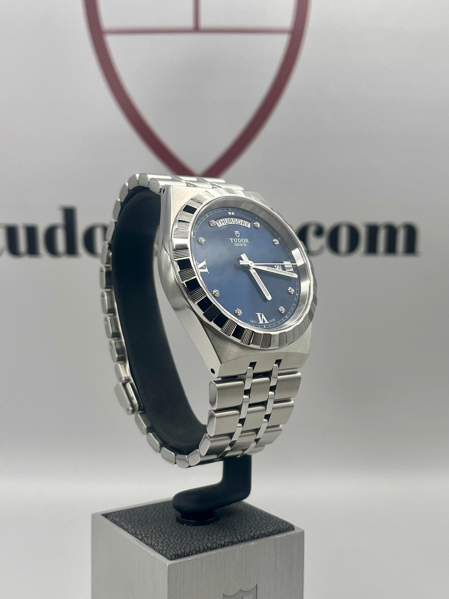2021 TUDOR Royal - Diamond Dial Day/Date - 41mm - Full Set - Warranty to May 2026