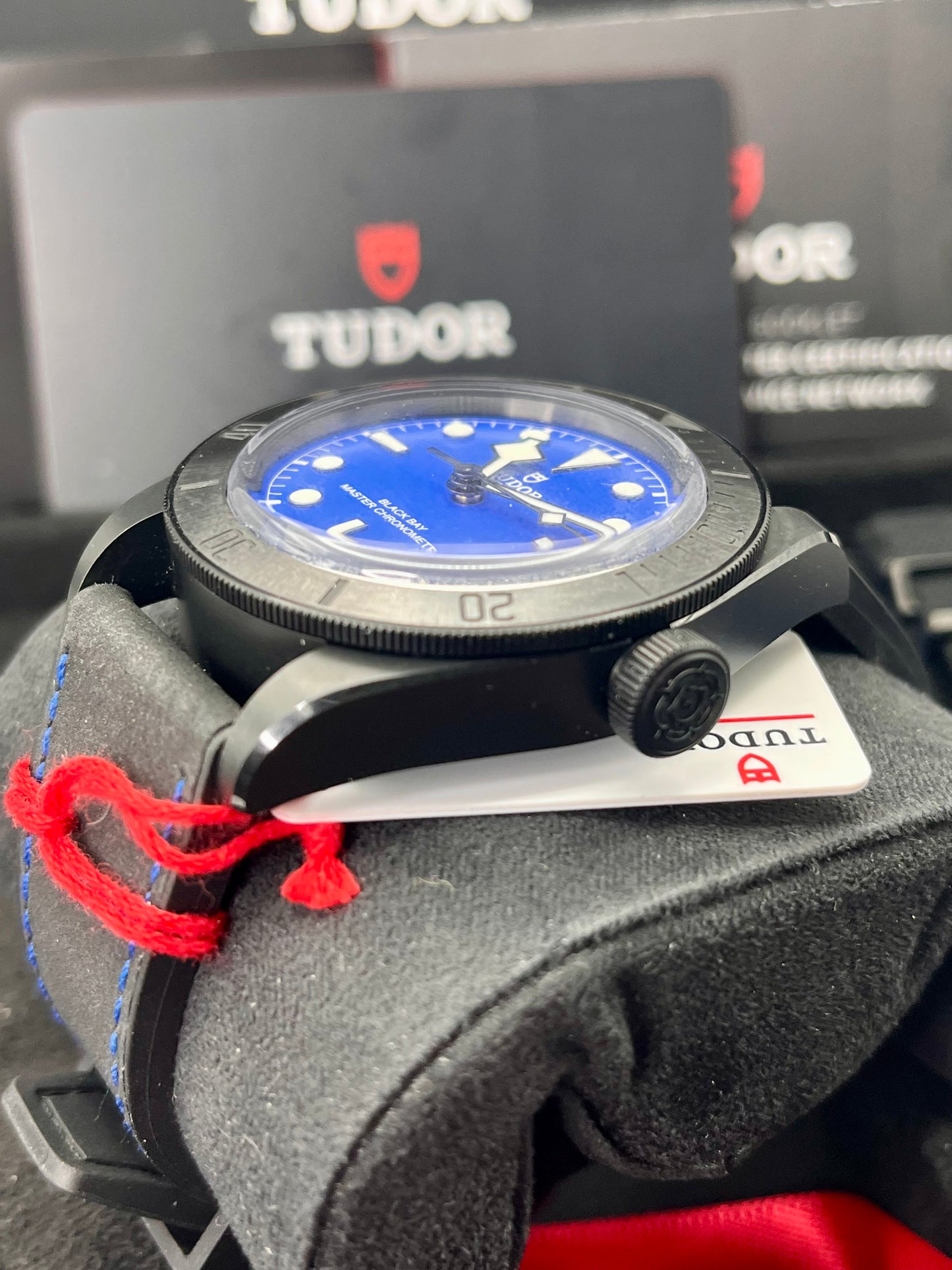 2024 TUDOR Black Bay Ceramic Blue F1 - 79210CNU - 41mm - Warranty Jul 2029