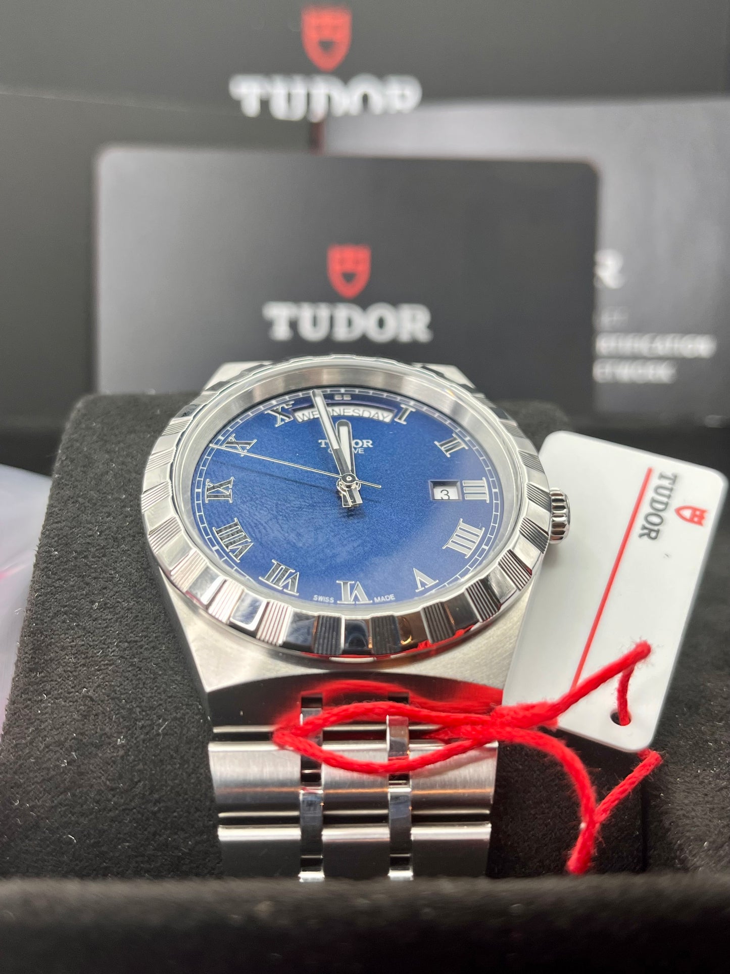 2024 TUDOR Royal Blue - Ref 28600 Day/Date - 41mm - Full Set - Warranty to Oct 2029