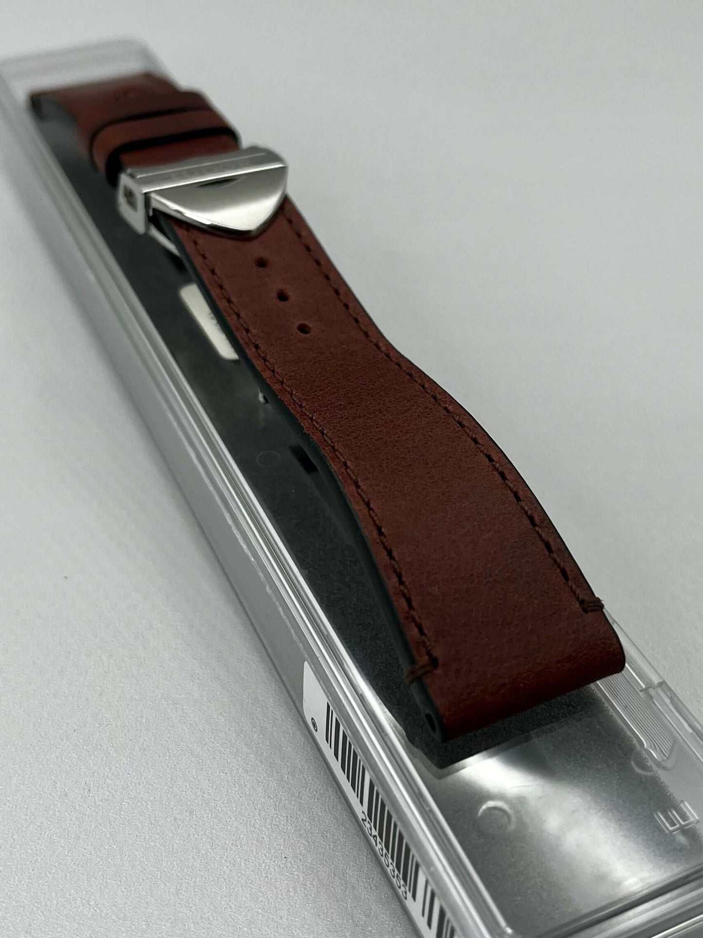 Genuine TUDOR OEM UNWORN Brown Leather Strap 22mm & TUDOR 18mm Clasp