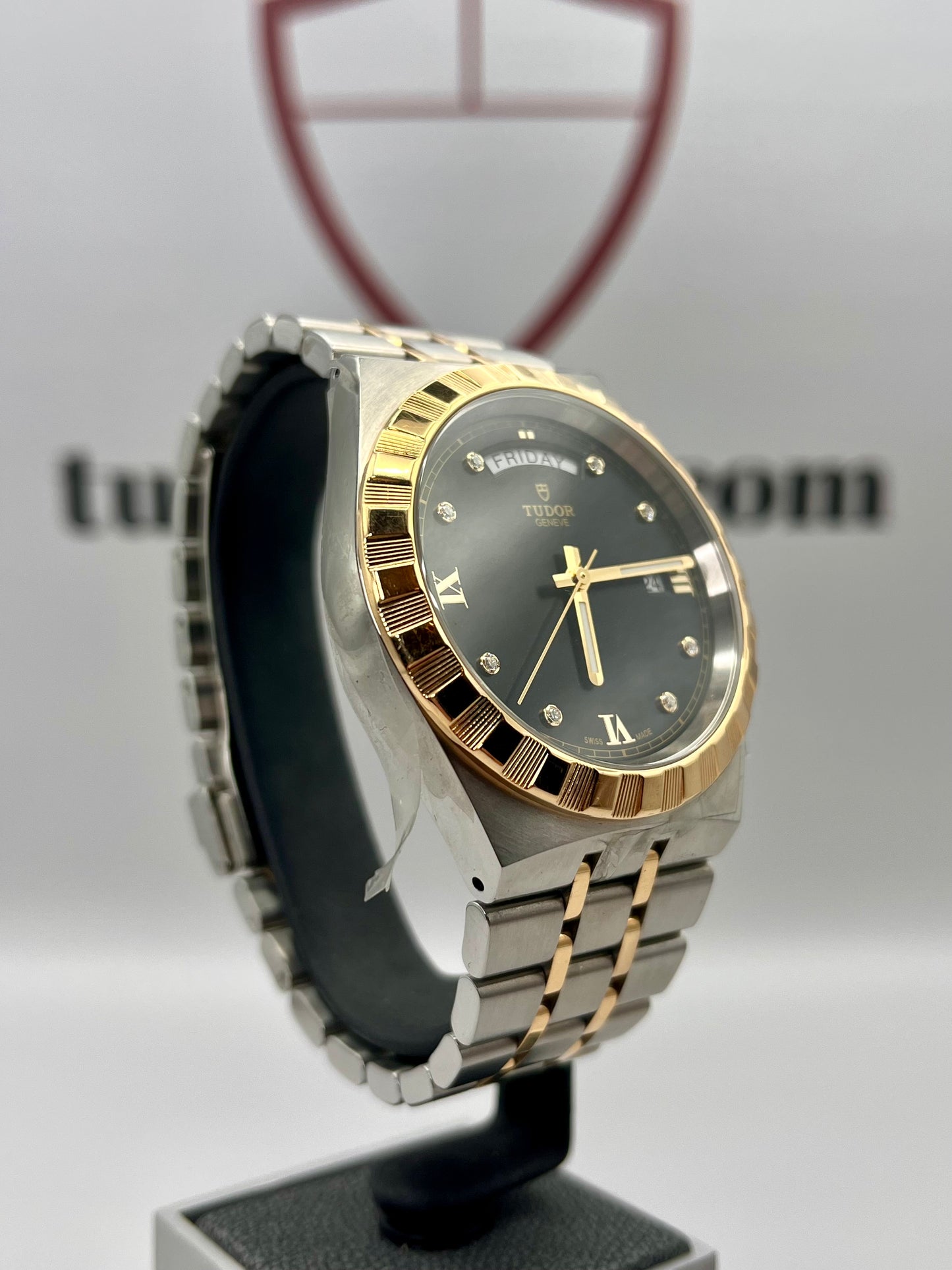 2023 TUDOR Royal Day/Date Diamond - 41mm - 28603 - Full Set - Warranty Apr 2028