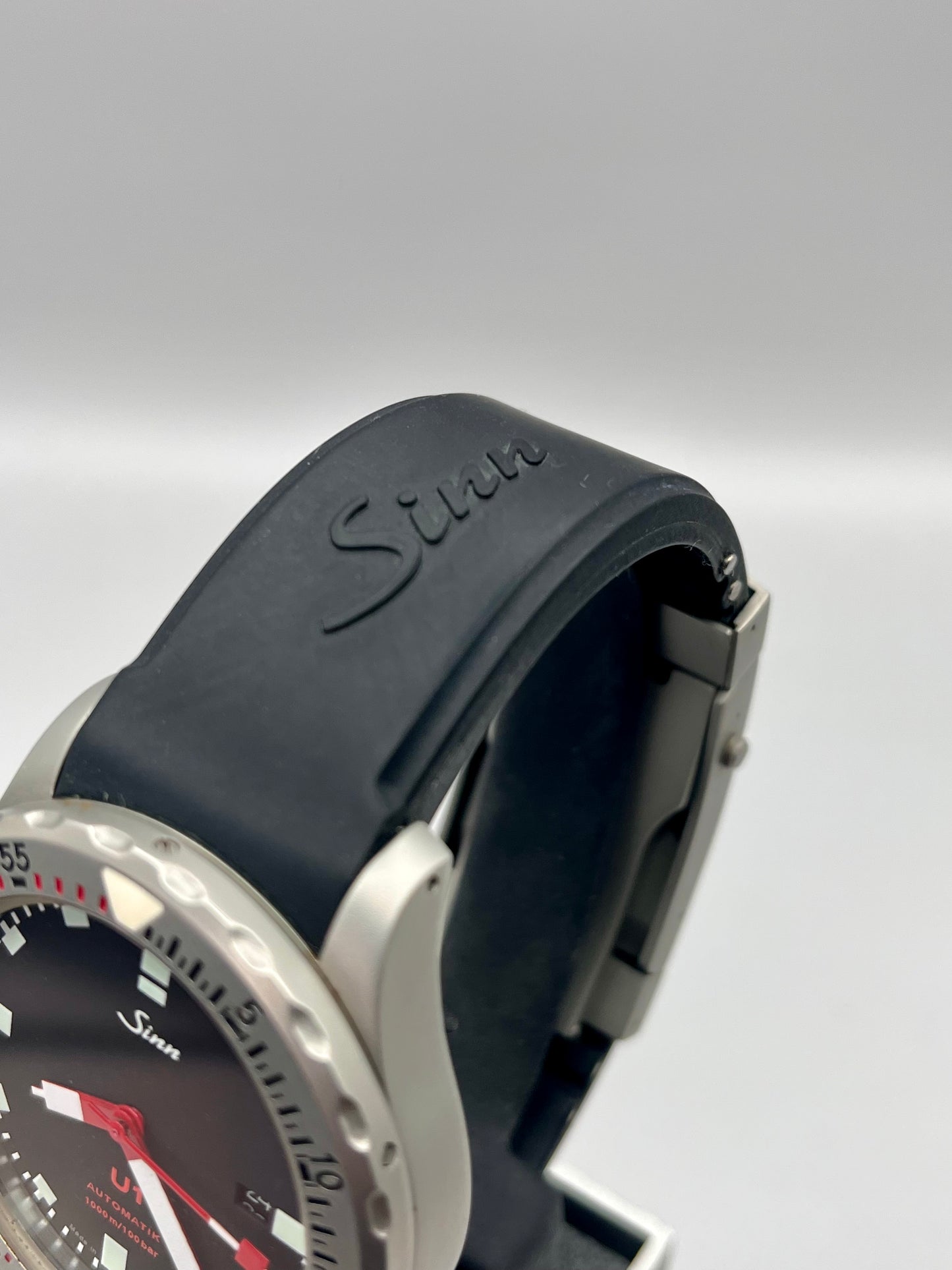 SINN U1 - Automatic - 1000m - Box only - Sinn Rubber Strap & Deployment Clasp