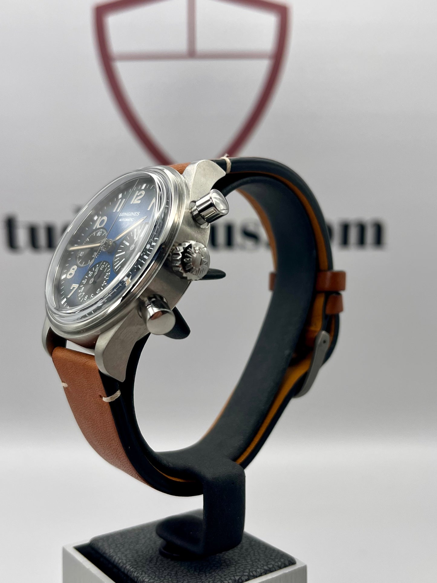 2024 LONGINES Avigation Blue 'BIG EYE' - L2.816.1.93.2 - 41mm - Warranty to 2029