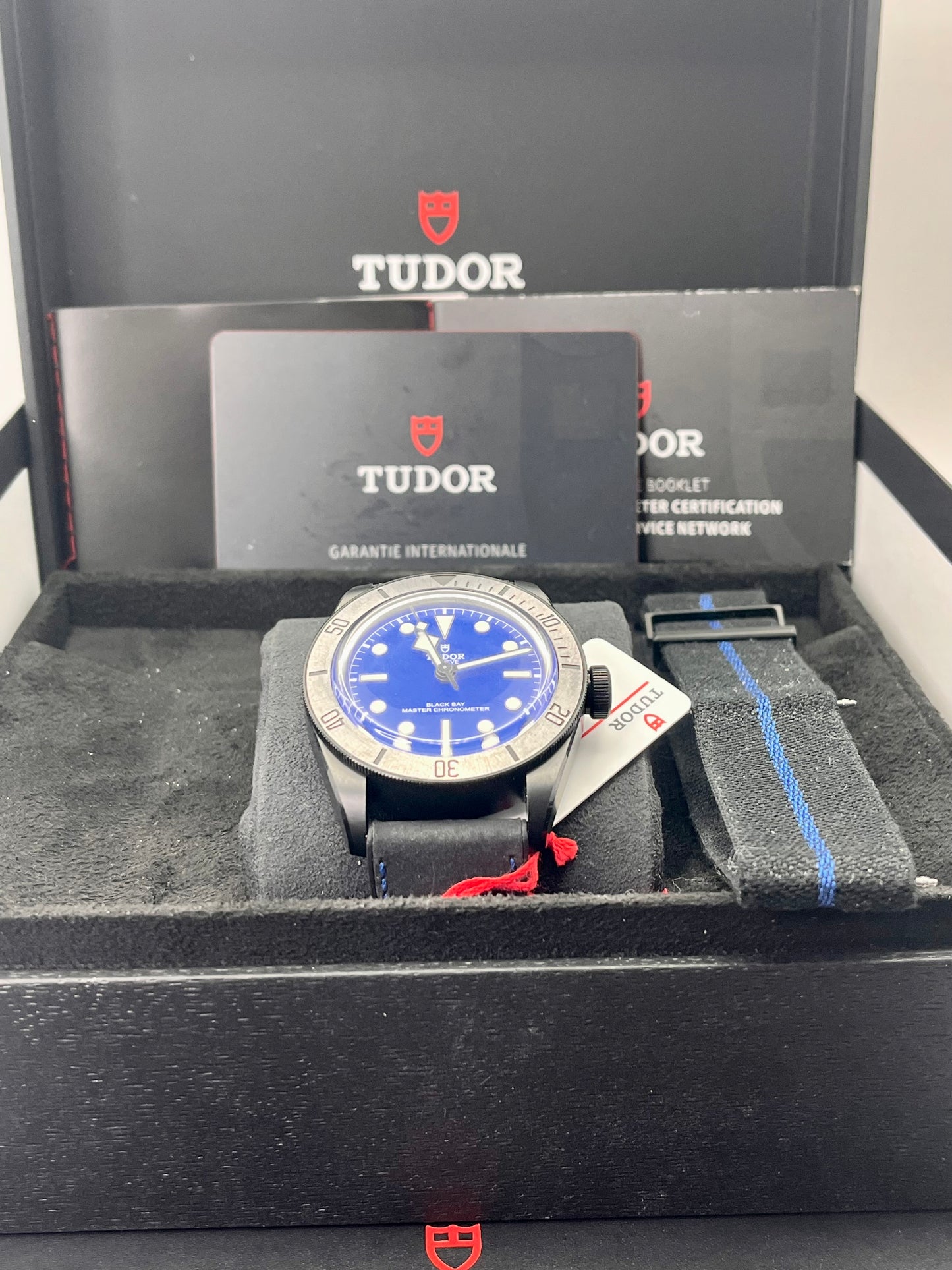2024 TUDOR Black Bay Ceramic Blue F1 - 79210CNU - 41mm - Warranty Jul 2029