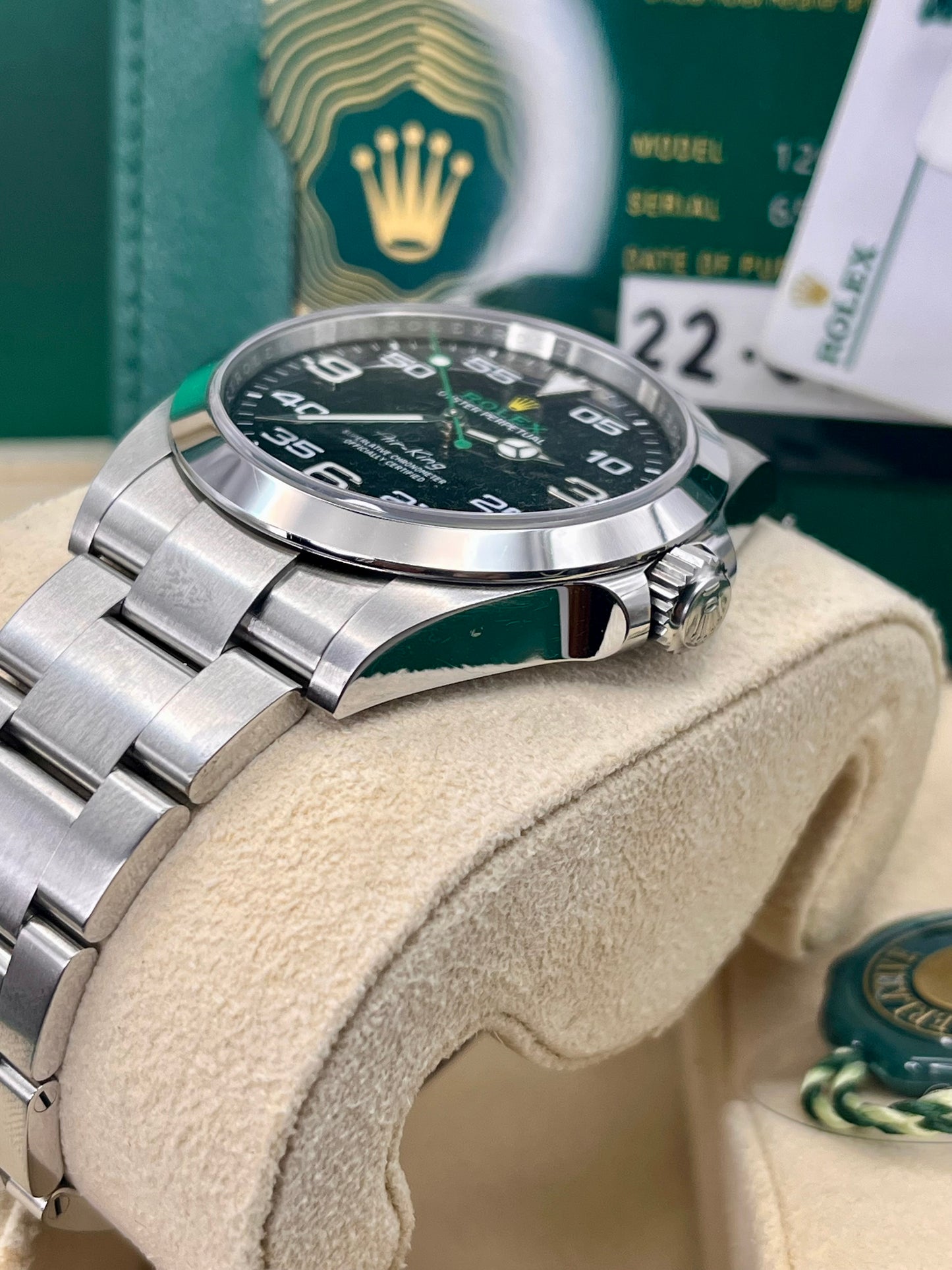 2025 ROLEX Air King - 126900 - 40 mm - Full Set - Warranty to Feb 2030