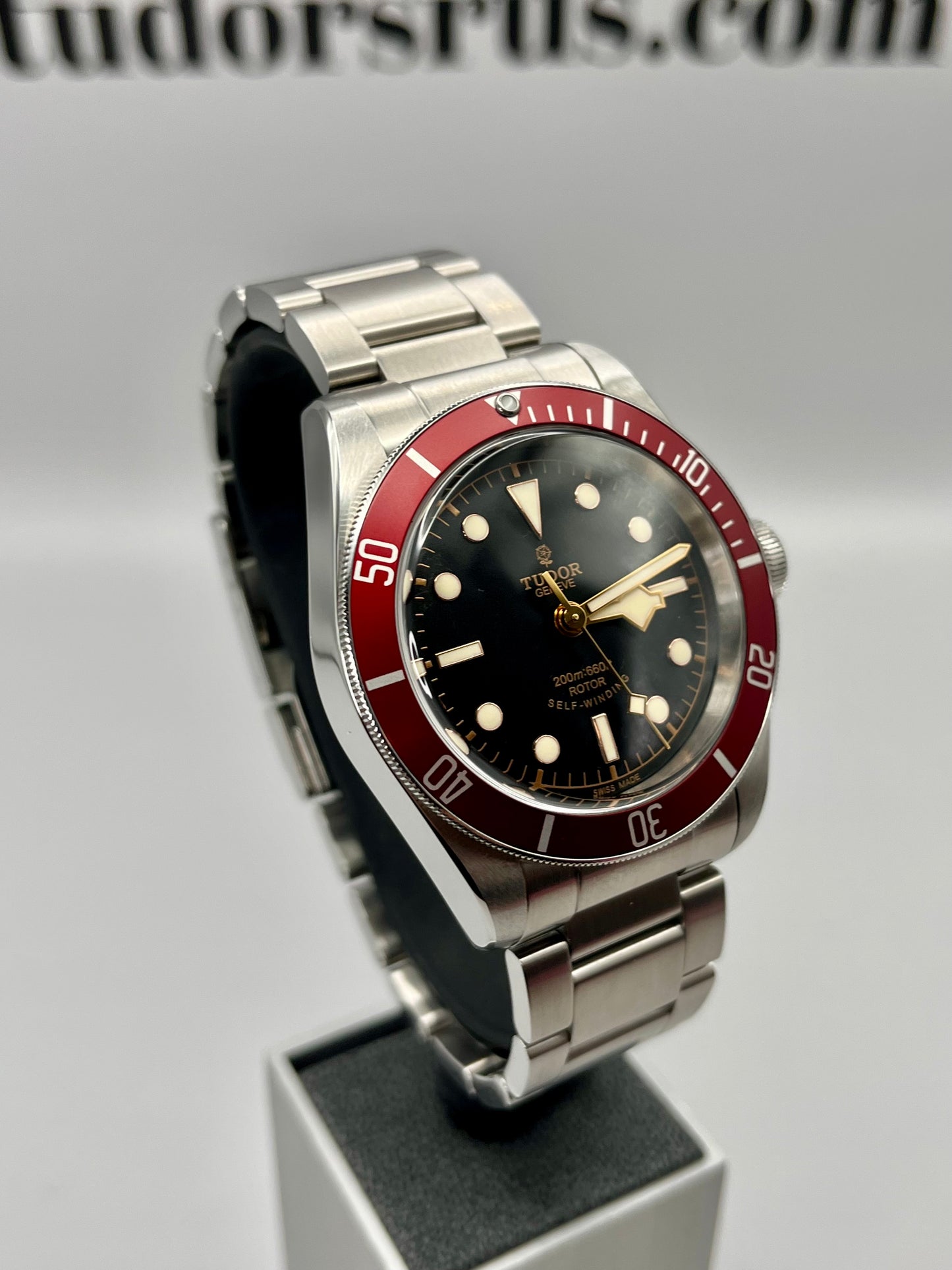 TUDOR Black Bay 79220R 'Smiley ' - 41mm - Full Set - Exceptional 'UNWORN'