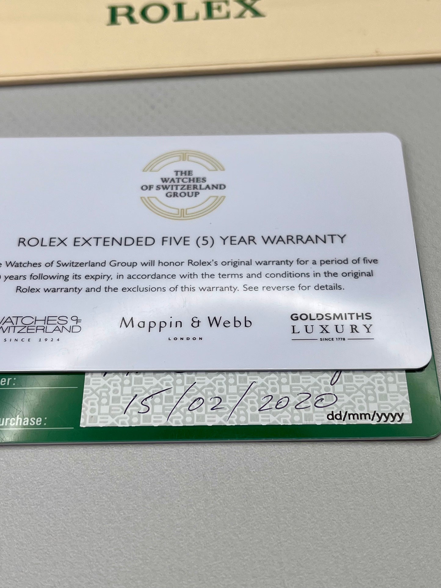 2020 ROLEX DateJust 41mm 'Wimbledon' - 126300 - Full Set - Warranty to Feb 2030