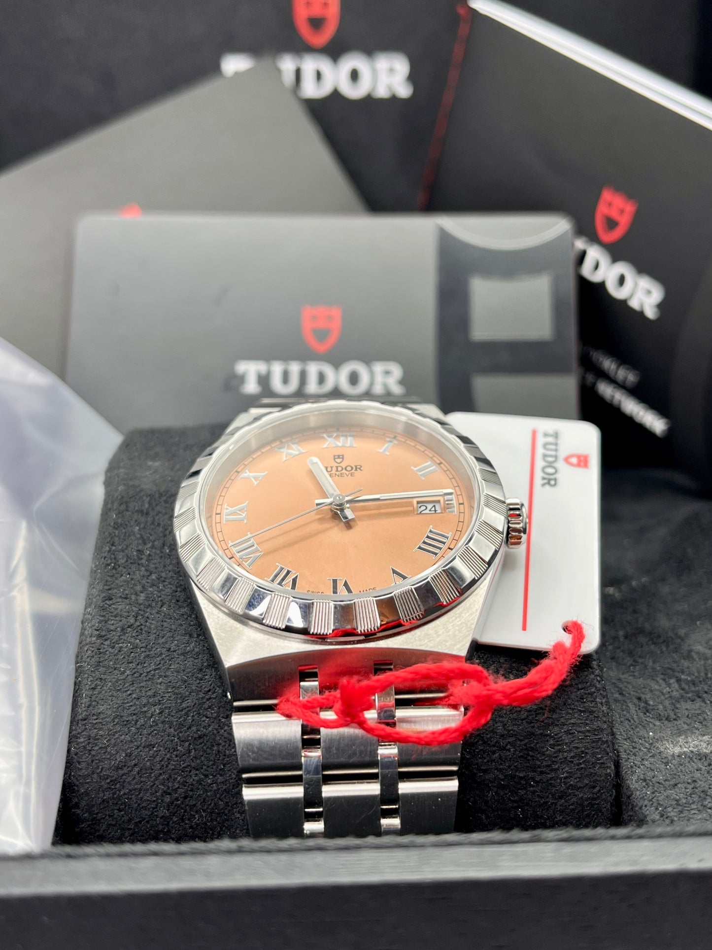2023 TUDOR Royal Salmon Dial - Ref 28500 - 38mm - Tudor Warranty to Nov 2028