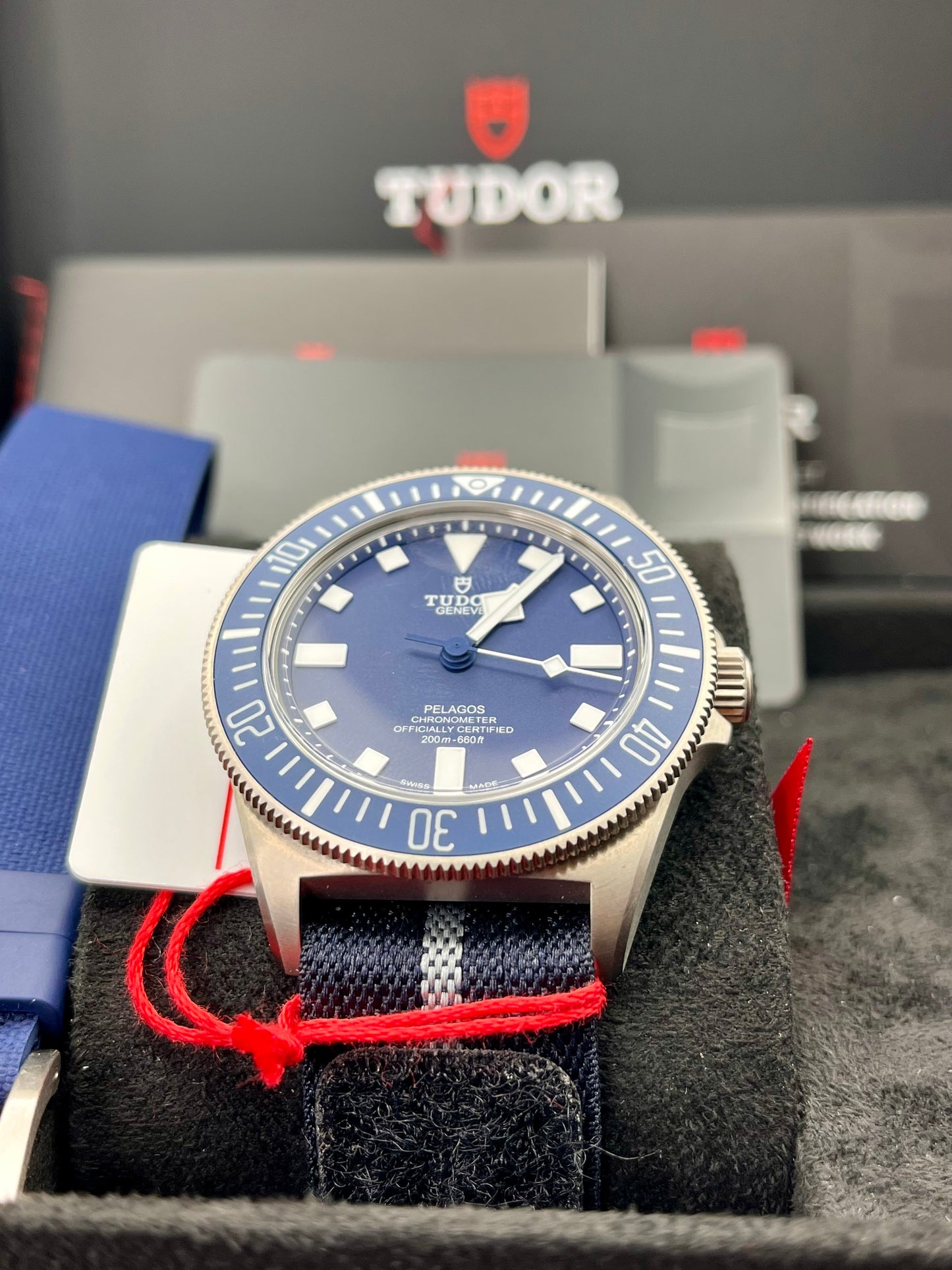 UNWORN 2024 Tudor Pelagos FXD MN24 Blue - M25707B - 42mm - Full Set