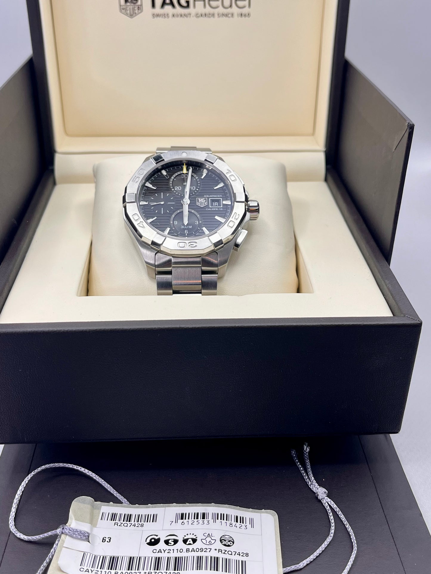 2019 Tag Heuer Aquaracer Calibre 16 Chronograph - CAY2110 - 43mm - Full Set