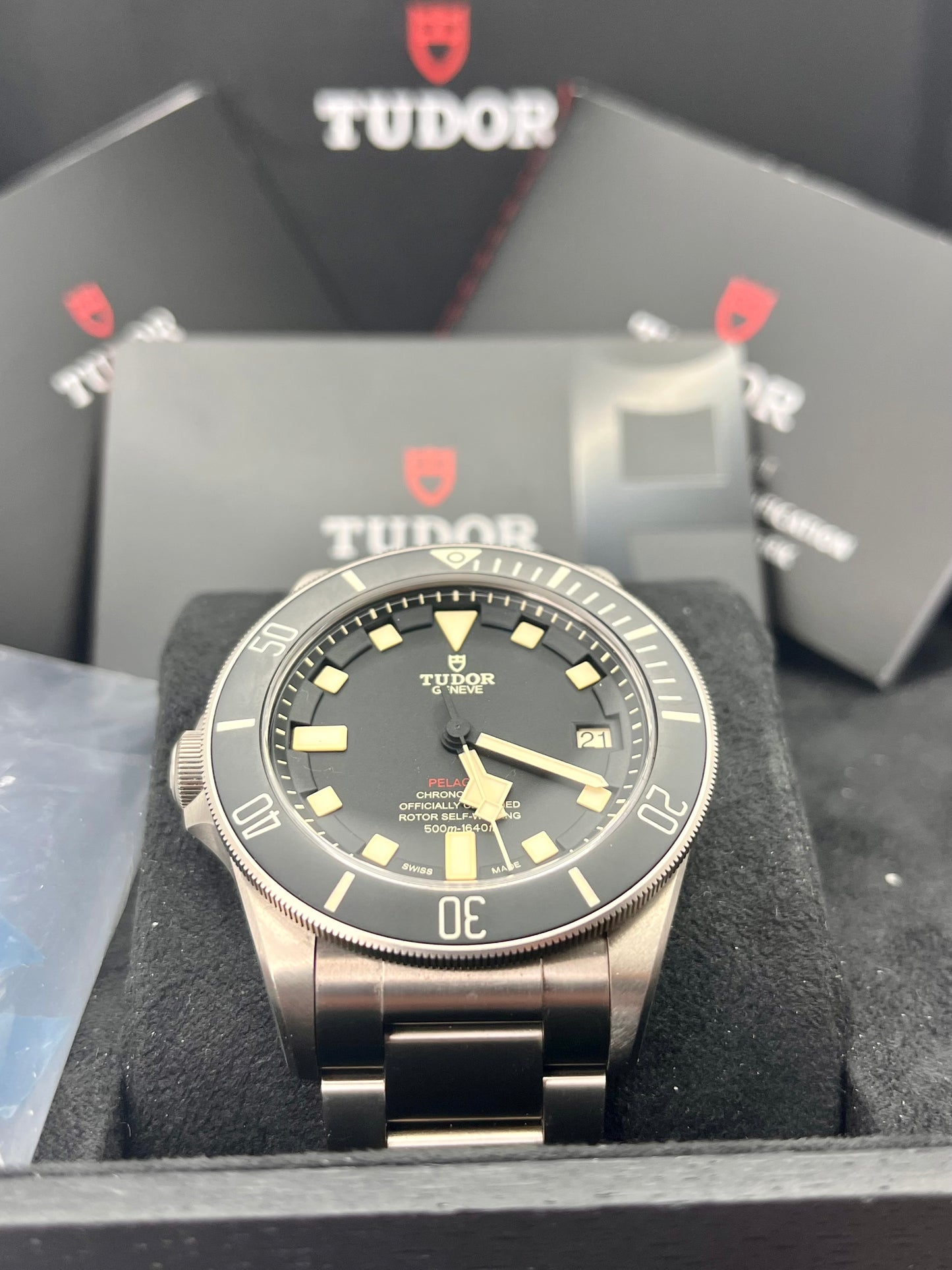 2023 TUDOR Pelagos LHD - 42mm - 25610TNL - Full Set - Warranty to Feb 2028