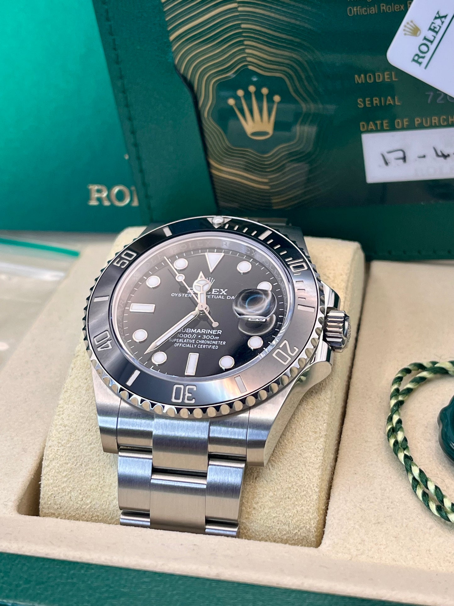 2025 ROLEX Submariner Date - 126610LN - Full Set