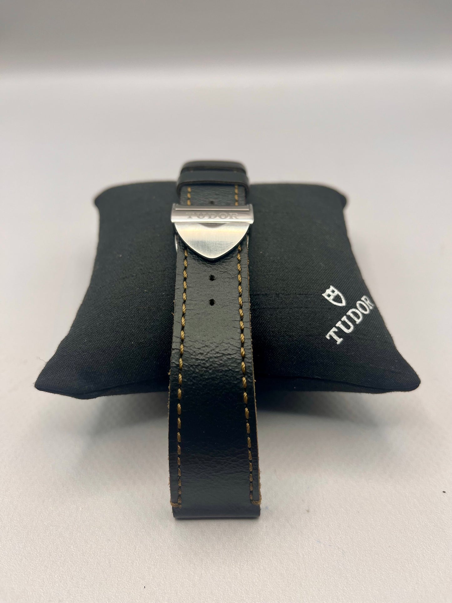 22mm Tudor Brown Leather Strap + 18mm Clasp