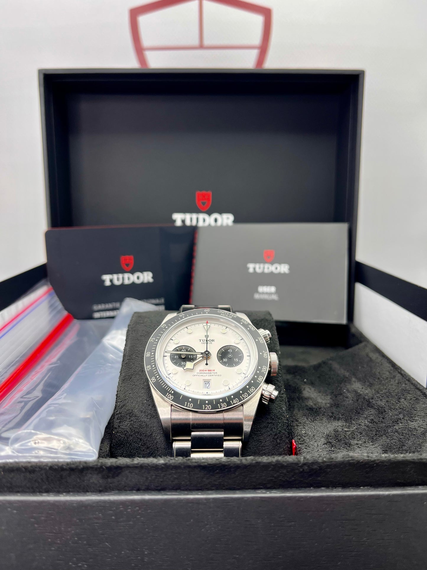 2024 TUDOR Black Bay Chrono - 41mm - Panda Dial - Full Set - Warranty to Aug2029