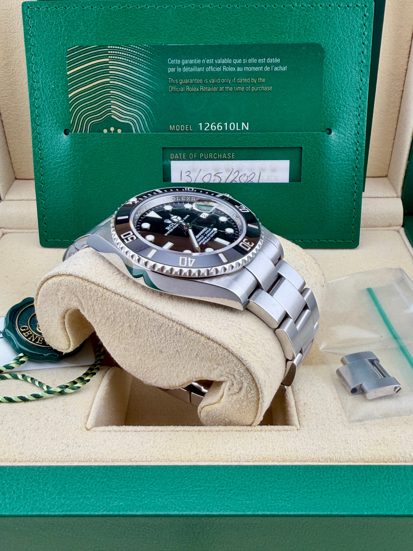 2021 ROLEX Submariner Date 126610LN 41mm Full Set