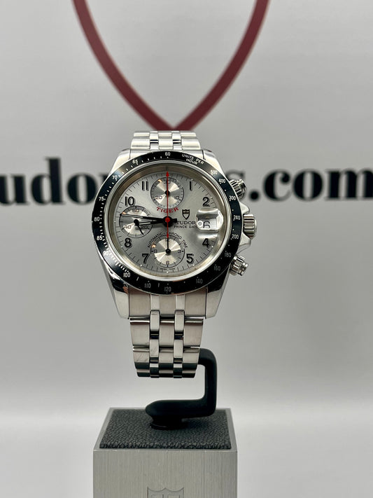 TUDOR 'Tiger' Prince Date Chrono - 79260P - 'Silver Bullet' Dial