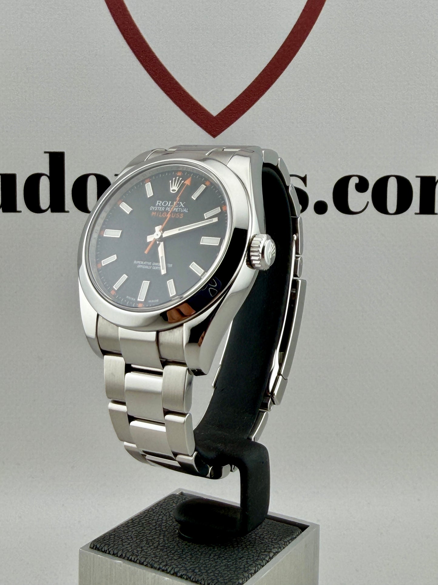 ROLEX Milgauss 116400 Black Dial 40mm Superb Condition