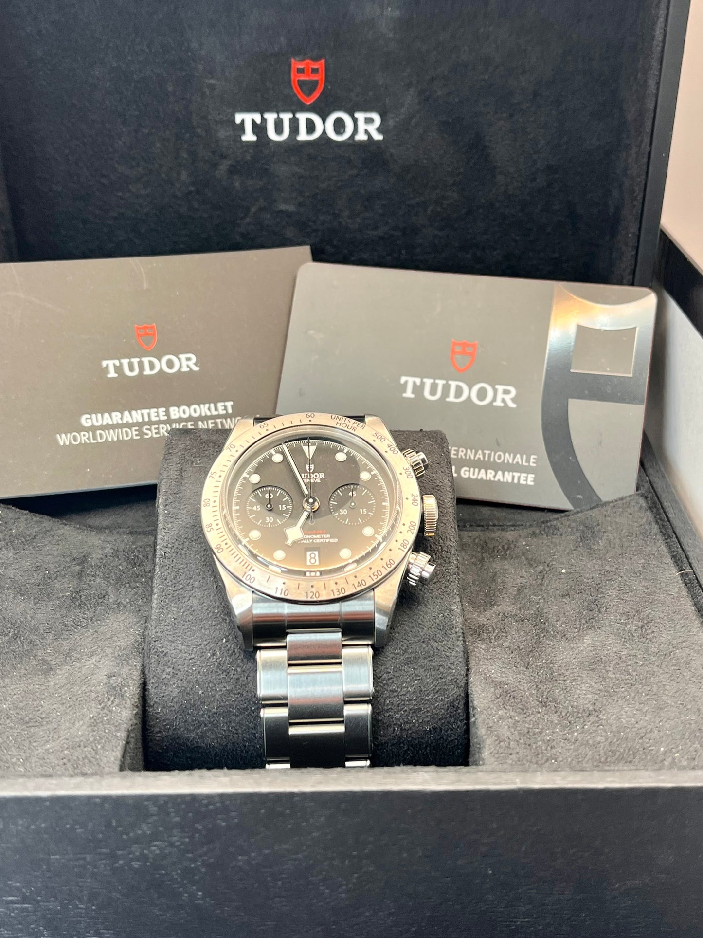 2021 Tudor Black Bay Chrono - 79350 - 41mm - Full Set - Warranty to Aug 2026